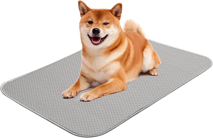 Premium Self-Cooling Pet Mat for Dogs & Cats, Breathable Cooling Pad, Washable Summer Pet Bed, Non-Slip Cooling Mat for Indoor & Outdoor Use